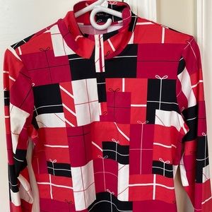 J.McLaughlin never worn/wash 1/4 zip long sleeve pull over